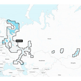 Карта Navionics Россия европейская часть, Белое море, Байкал