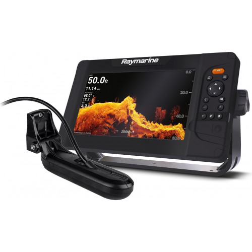 Картплоттер Raymarine Element 9, HV-100 transducer
