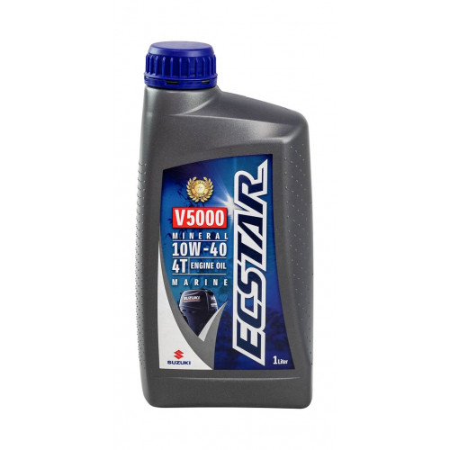 Масло ECSTAR Suzuki Marine V5000 4T SAE 10W40, 1 л, минеральное