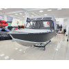 Моторная лодка, Триера 460 BR_new, серый (тент ходовой, стояночный, транспортировочный) с Suzuki DF50ATL