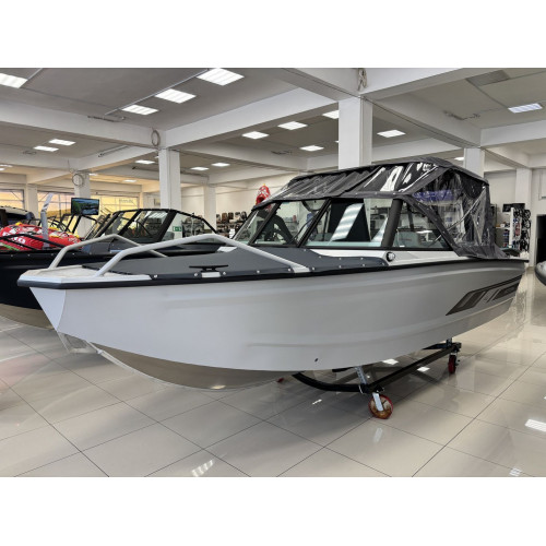 Моторная лодка, Viсtory A3, светло-серый с Suzuki DF50ATL