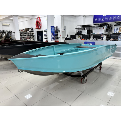 Моторная лодка, Xstream 420 румпель, бирюзовый