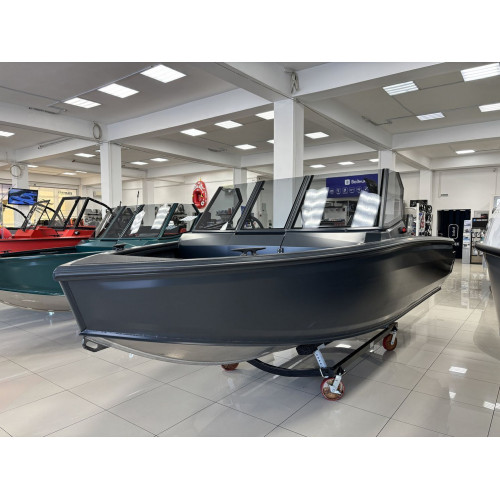 Моторная лодка, Xstream 470, графит c Suzuki DF90ATL