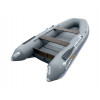 Надувная лодка ПВХ, SOLAR-380 К (Оптима), серый