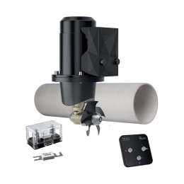 Подруливающее устройство Quick, D110mm, 25KGF, 12 В, (TCD2042 - TNL 1000mm)