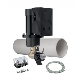 Подруливающее устройство Quick, D140mm, 40KGF, 12 В, (TCDEX08 - TNL 1000mm)