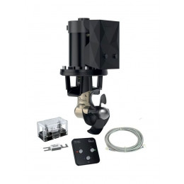 Подруливающее устройство Quick, D185mm, 55KGF, 12 В, (TCD2022 - TCDEX08 - NO TNL)