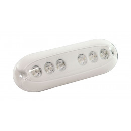 Подводный огонь B12W синий, 10w, АкваИДЕЯ / AquaIDEA
