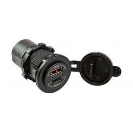 Разъем USB QC3.0 5в 2.4А и USB QC4.0