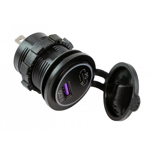 Разъем USB QC3.0 5в 3А и USB PD