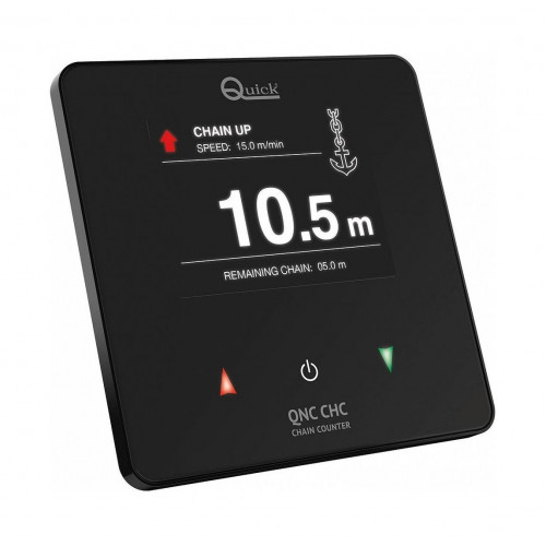 Счетчик цепи для якорной лебедки, QNC CHC, врезной, Quick (FNQNCCHCF000B00_уценка)