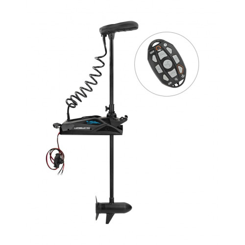 Троллинговый электромотор Haswing Cayman B 55 lbs/137 см/12v/GPS (электроякорь), черный