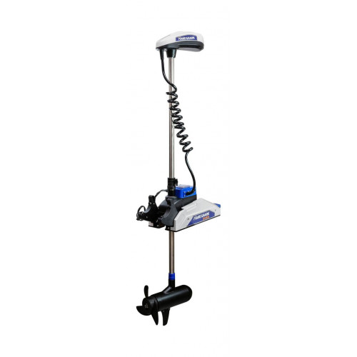 Троллинговый электромотор MakoShark 55 lbs/137 см/12v/GPS (электроякорь), белый