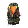 Жилет спасательный двусторонний универсальный COMFORT HUNTER (Охотник) 80-120 кг